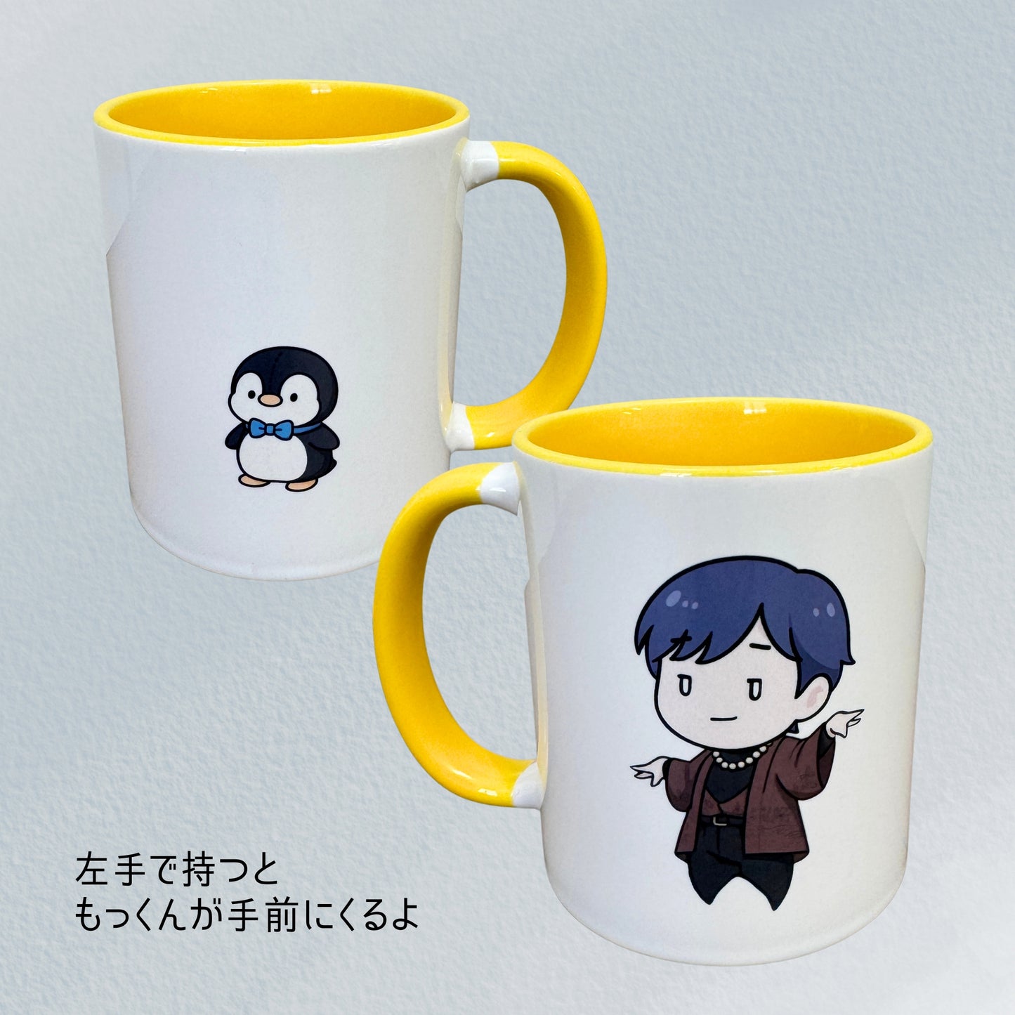 マグカップ(もっくんとペンきち)