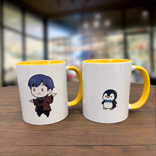 マグカップ(もっくんとペンきち)