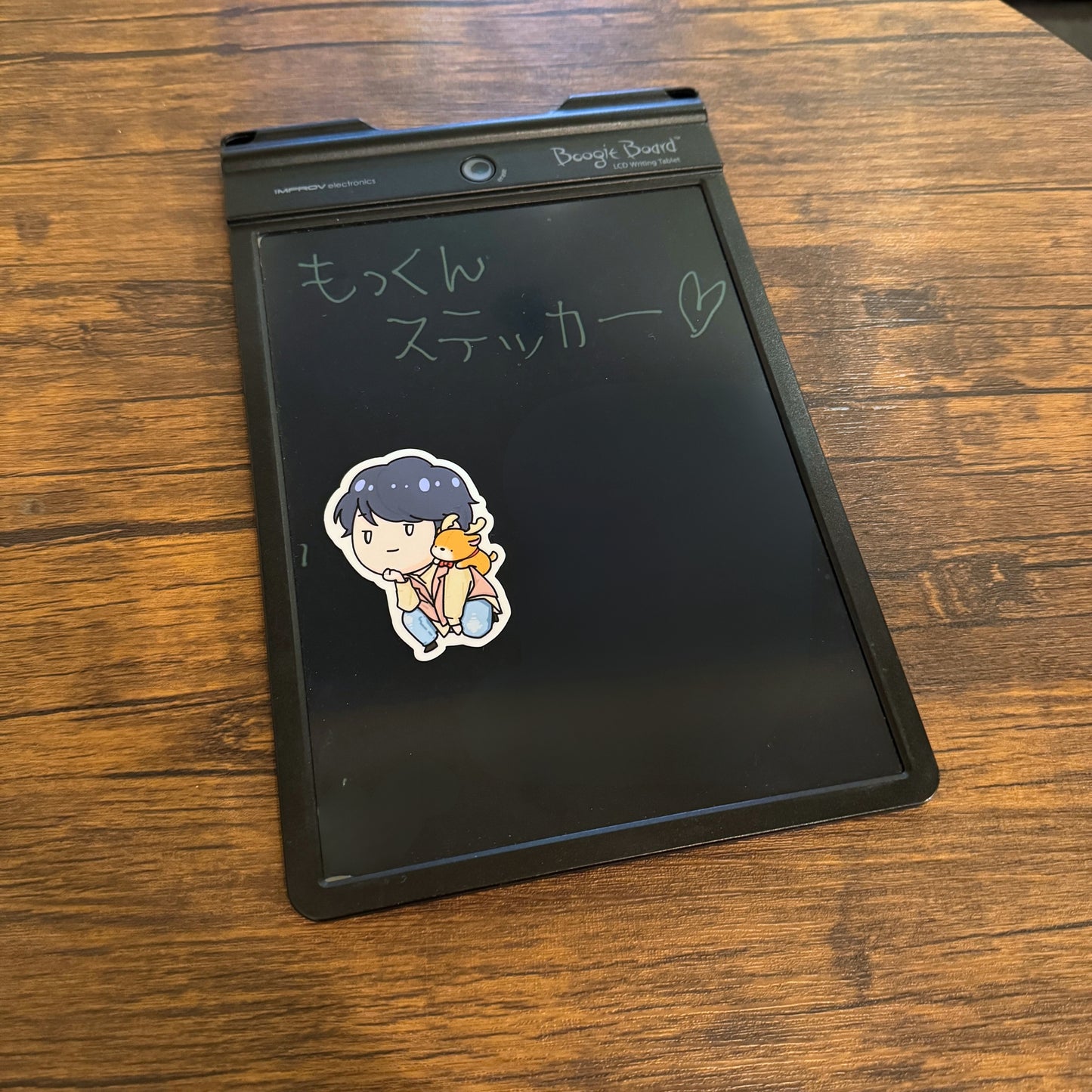 ステッカー(もっくんとシカ太郎)