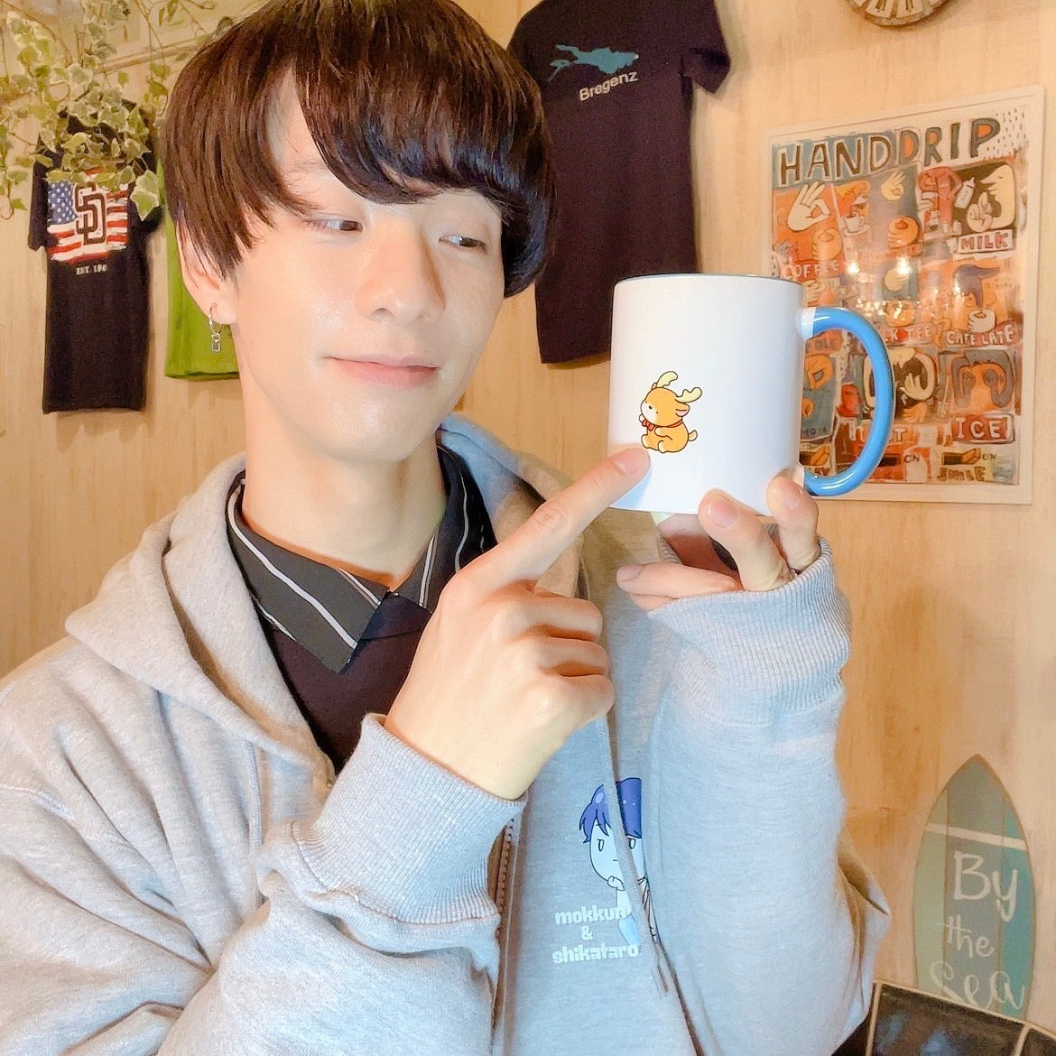 マグカップ(もっくんとシカ太郎)
