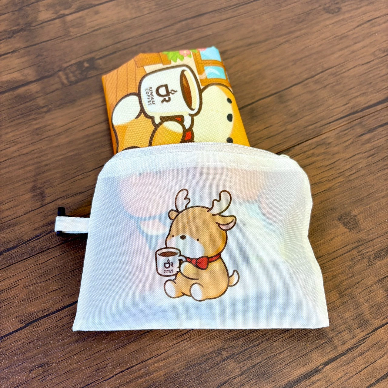 エコバッグ(カフェタイムシカ太郎)
