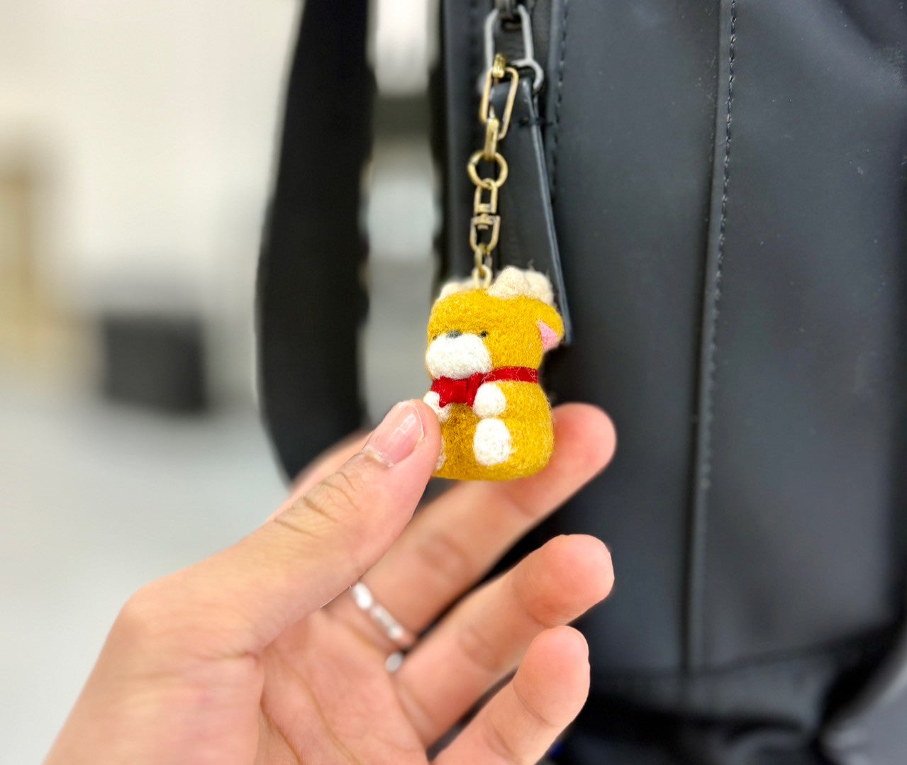 シカ太郎フェルトキーホルダー