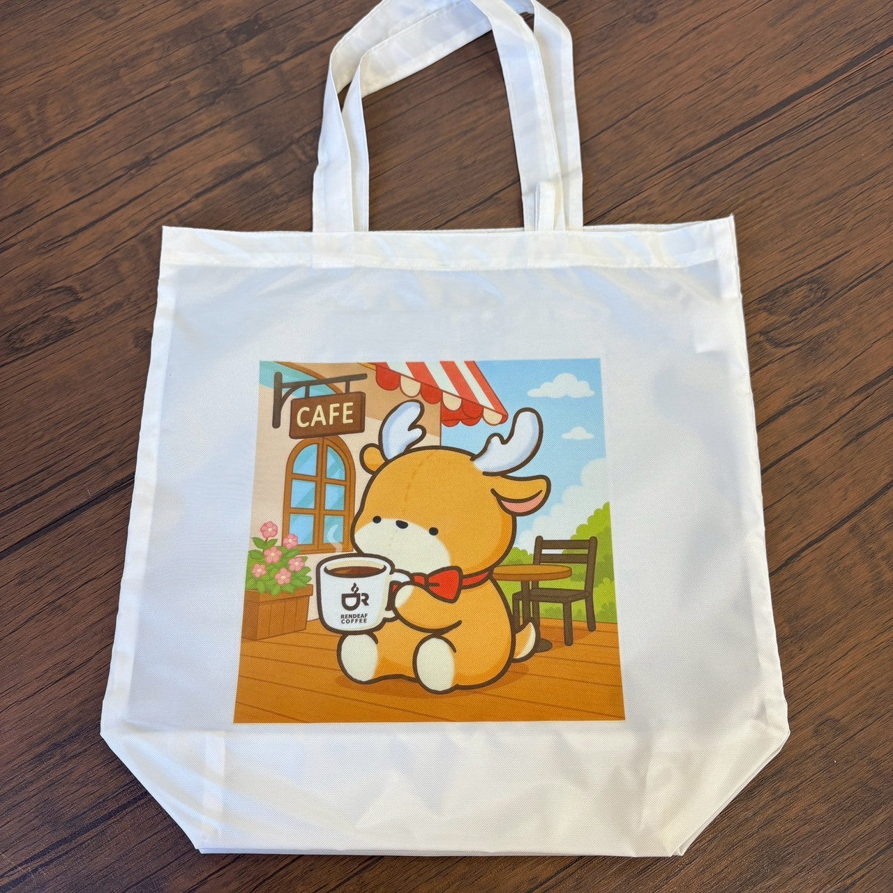 エコバッグ(カフェタイムシカ太郎)