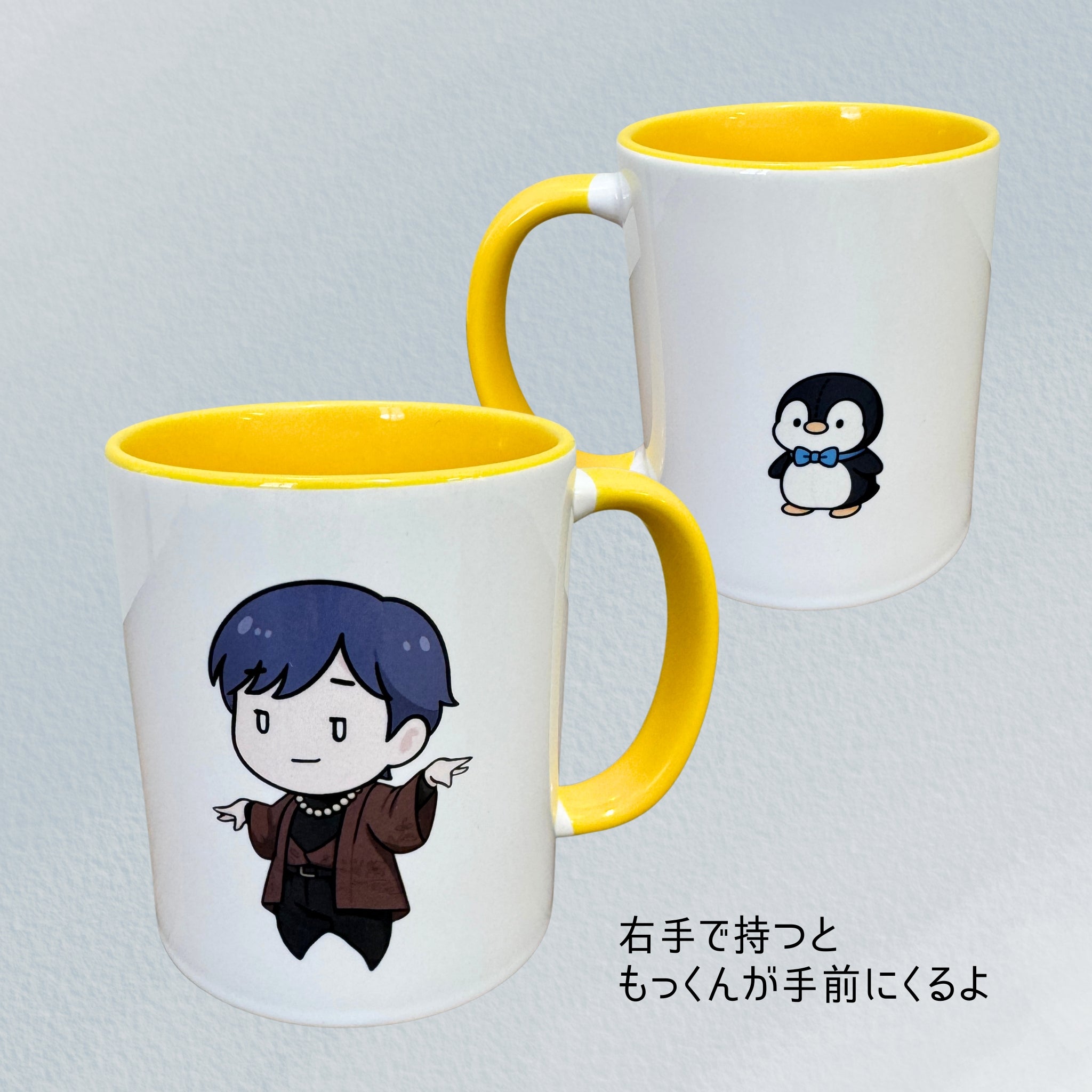 マグカップ（もっくんとペンきち） – もっくんオンラインストア