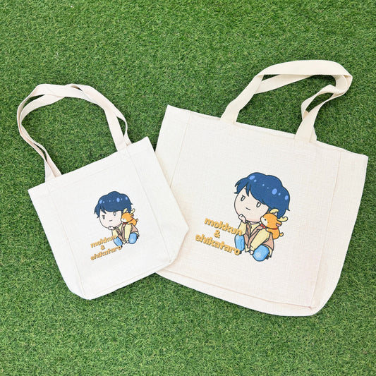 トートバッグ（もっくんとシカ太郎）