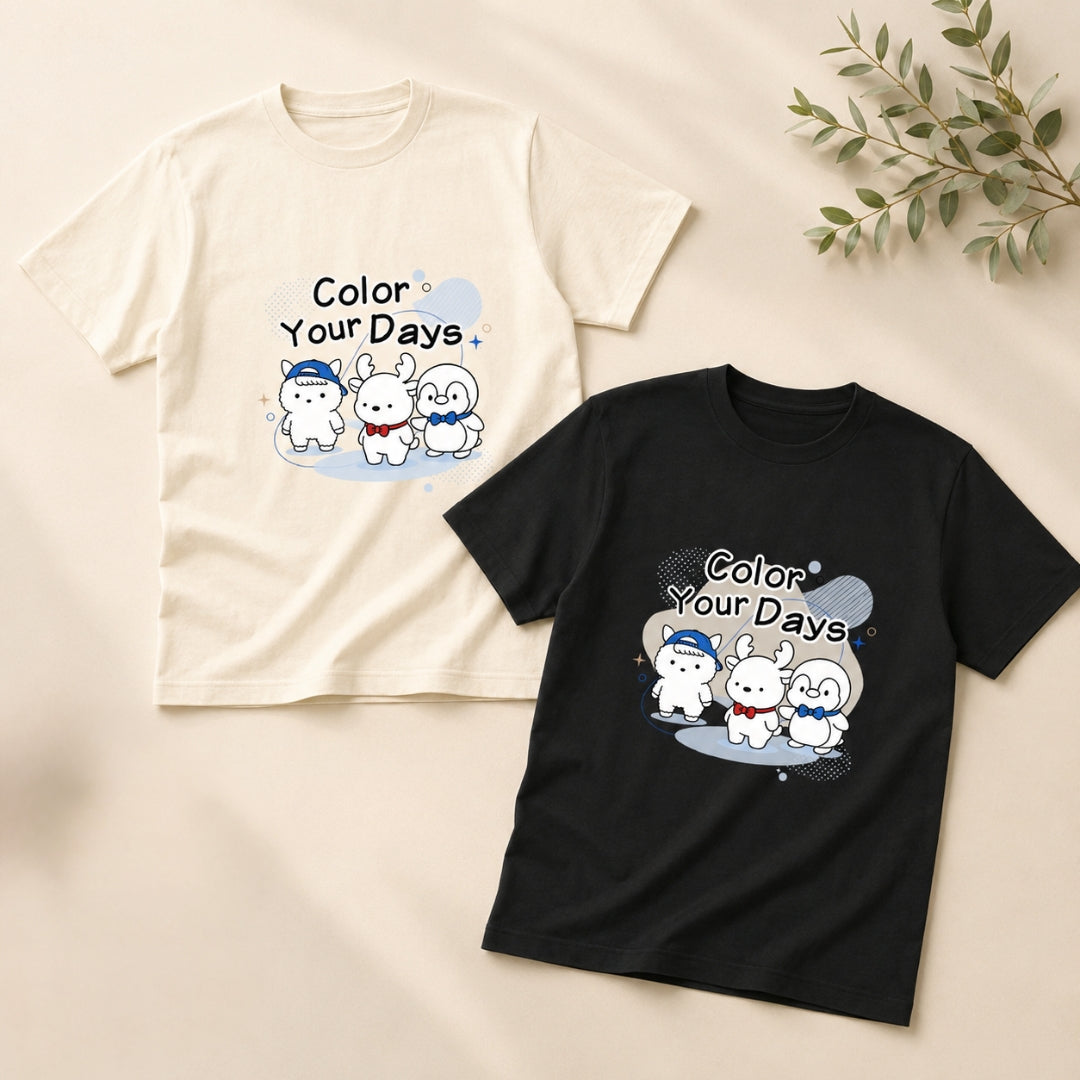Color Your Days Tシャツ
