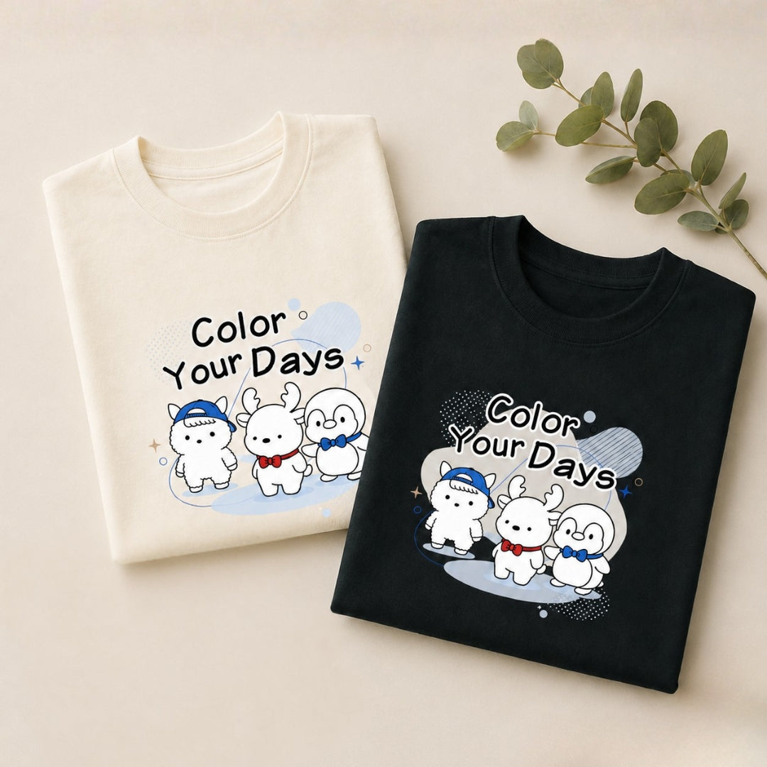 Color Your Days Tシャツ