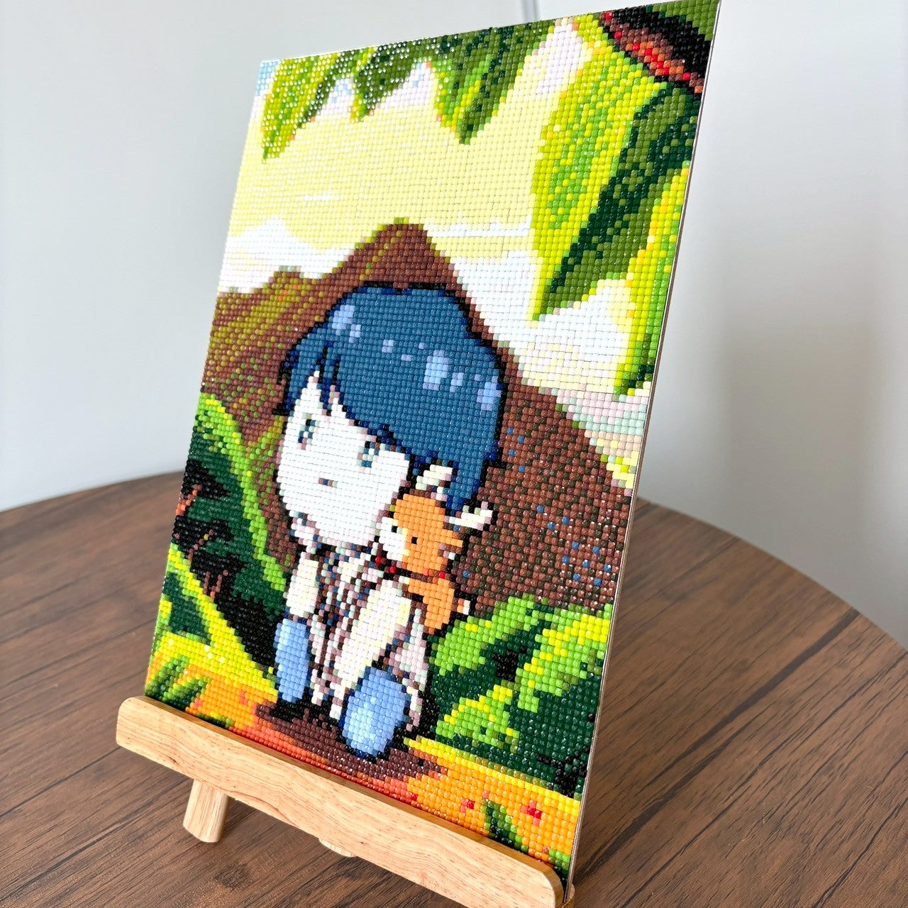 ダイヤモンドアート（コロンビアのコーヒー農園の風景）